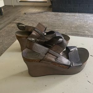 Silver wedges